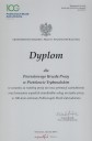 Dyplom dla Powiatowego Urzędu Pracy w Piotrkowie Trybunalskim